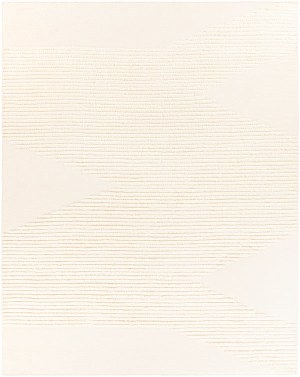 Apache APA-2301 Global Wool Rug APA2301-810 Cream 100% Wool 8' x 10'