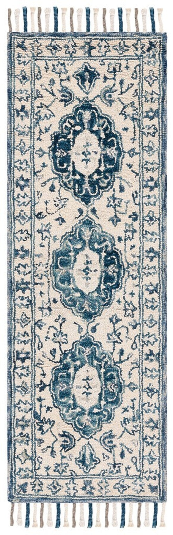 Safavieh Aspen 125 Hand Tufted 85% Wool/15% Cotton Bohemian Rug APN125A-9SQ
