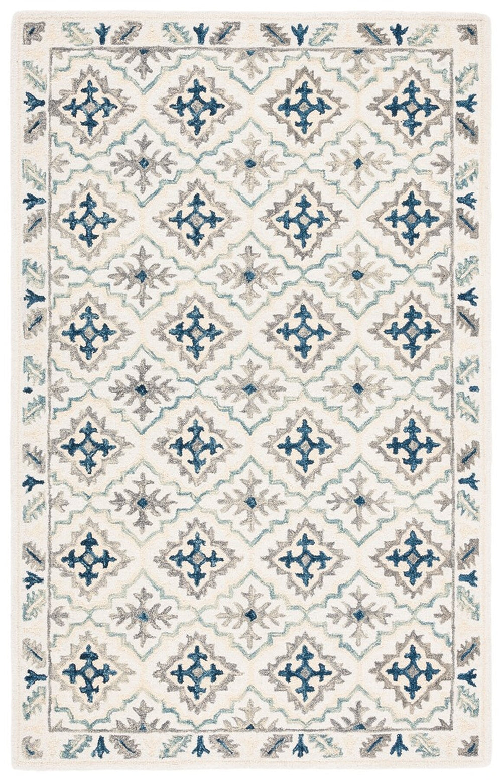 Safavieh Aspen 140 Hand Tufted 85% Wool/15% Cotton Bohemian Rug APN140A-8