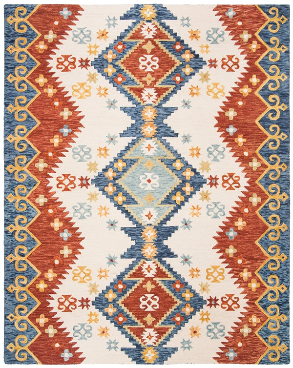 Safavieh Aspen 401 Hand Tufted 80% Wool/10% Cotton/10% Latex Rug APN401A-9