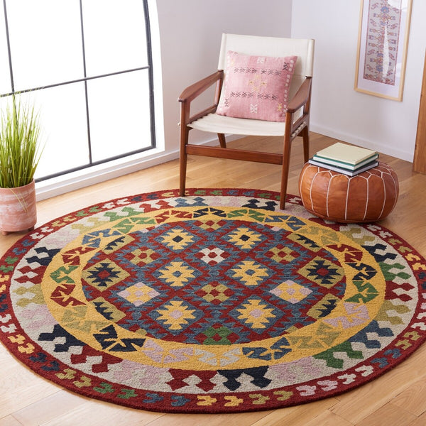 Safavieh Aspen 404 Hand Tufted 80% Wool/10% Cotton/10% Latex Rug APN404Q-8