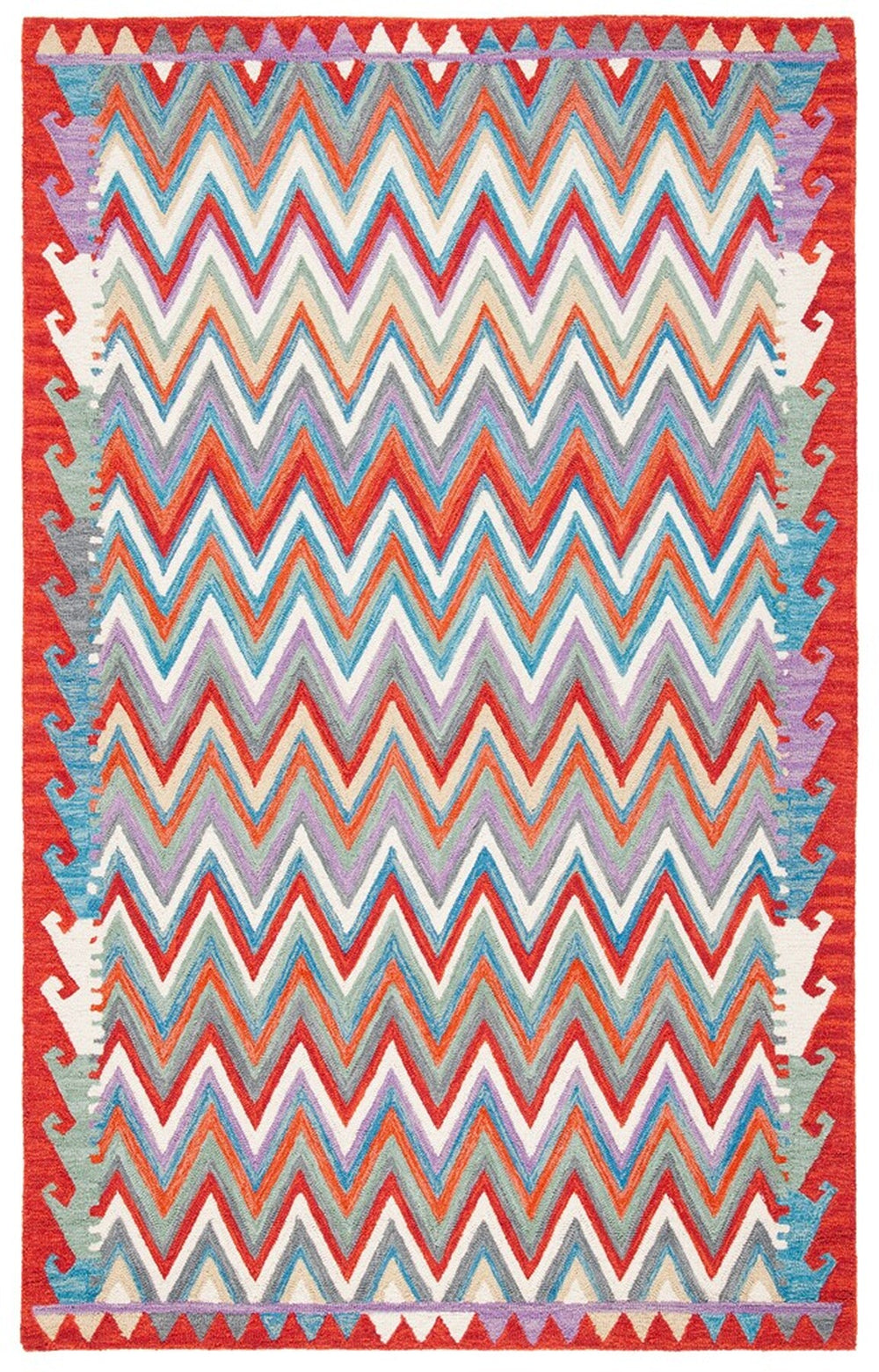 Safavieh Aspen 405 Overall Content: 80% Wool 10% Cotton 10% Latex Hand Tufted Rug APN405Q-8