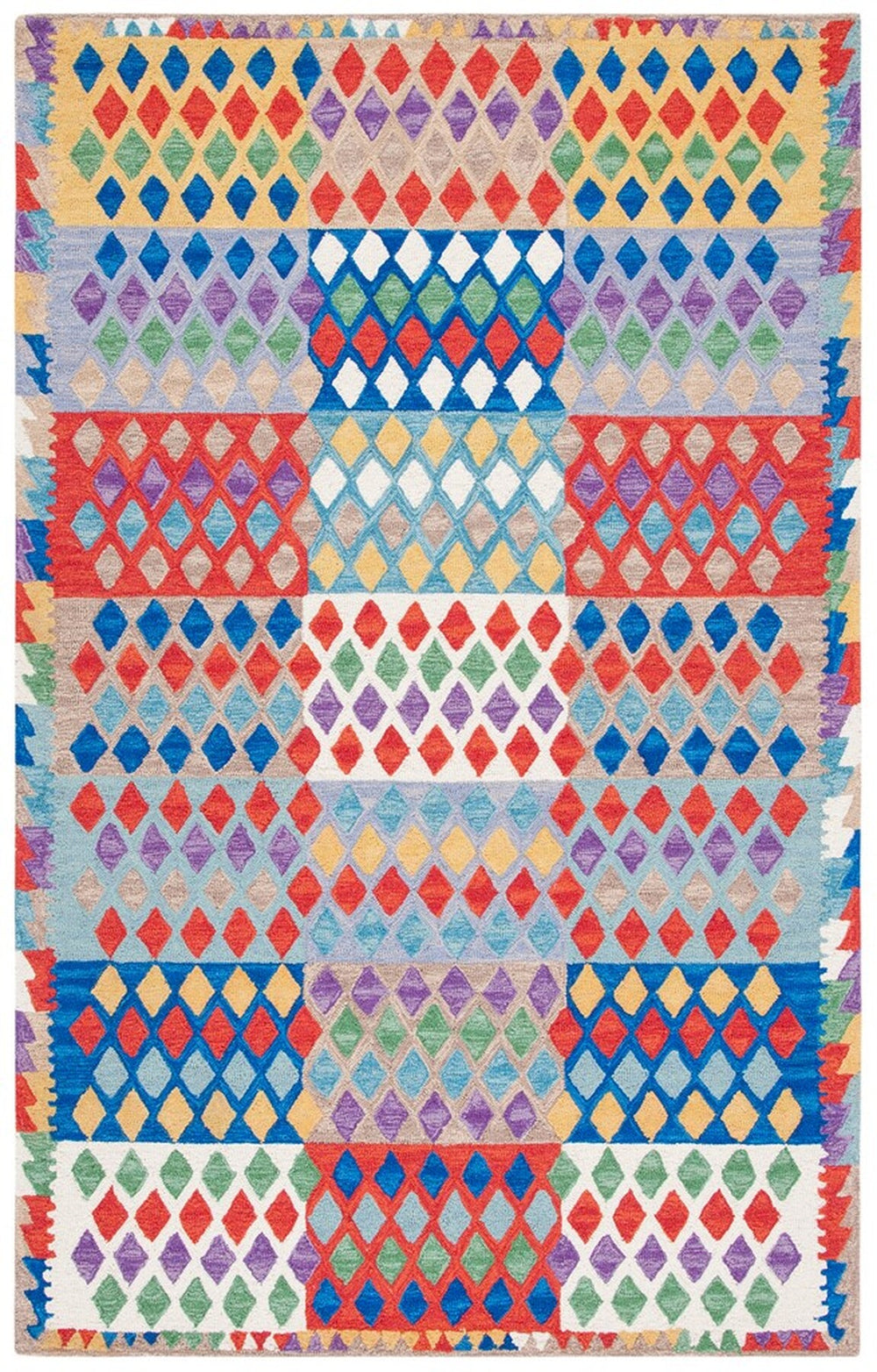 Safavieh Aspen 406 Overall Content: 80% Wool 10% Cotton 10% Latex Hand Tufted Rug APN406Q-8