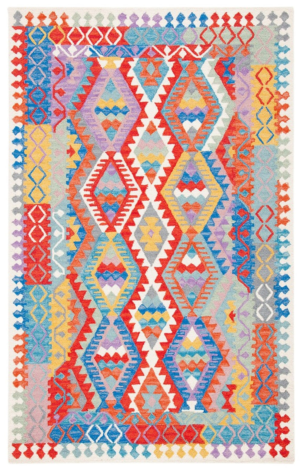 Safavieh Aspen 407 Overall Content: 80% Wool 10% Cotton 10% Latex Hand Tufted Rug APN407A-8