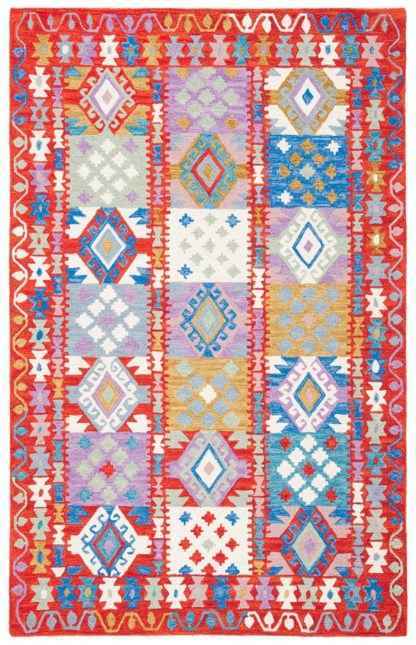 Safavieh Aspen 409 Overall Content: 80% Wool 10% Cotton 10% Latex Hand Tufted Rug APN409Q-8