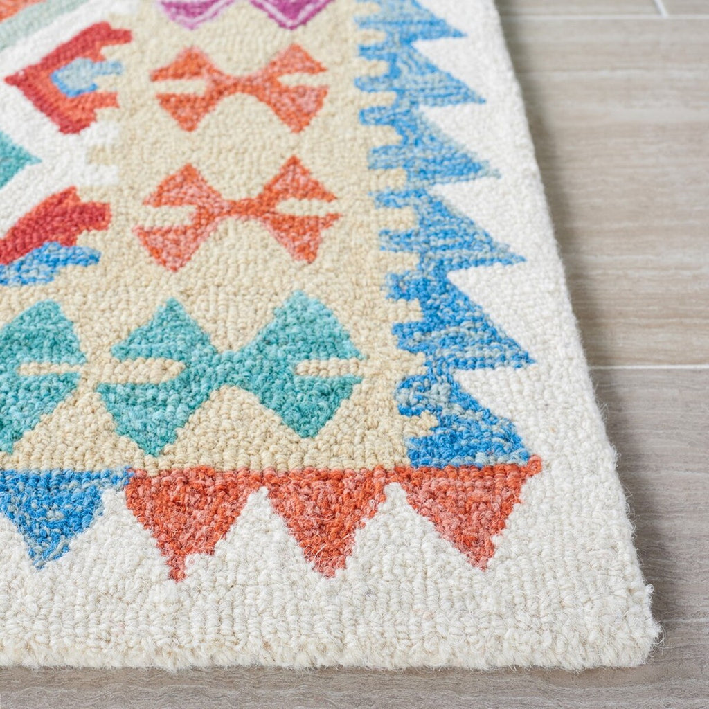Safavieh Aspen 410 Overall Content: 80% Wool 10% Cotton 10% Latex Hand Tufted Rug APN410A-8