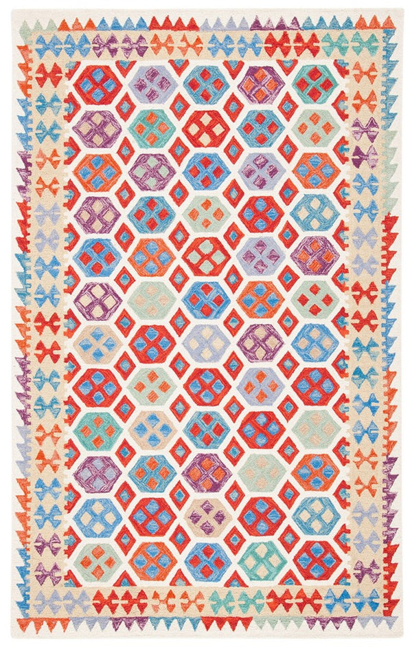 Safavieh Aspen 410 Overall Content: 80% Wool 10% Cotton 10% Latex Hand Tufted Rug APN410A-8