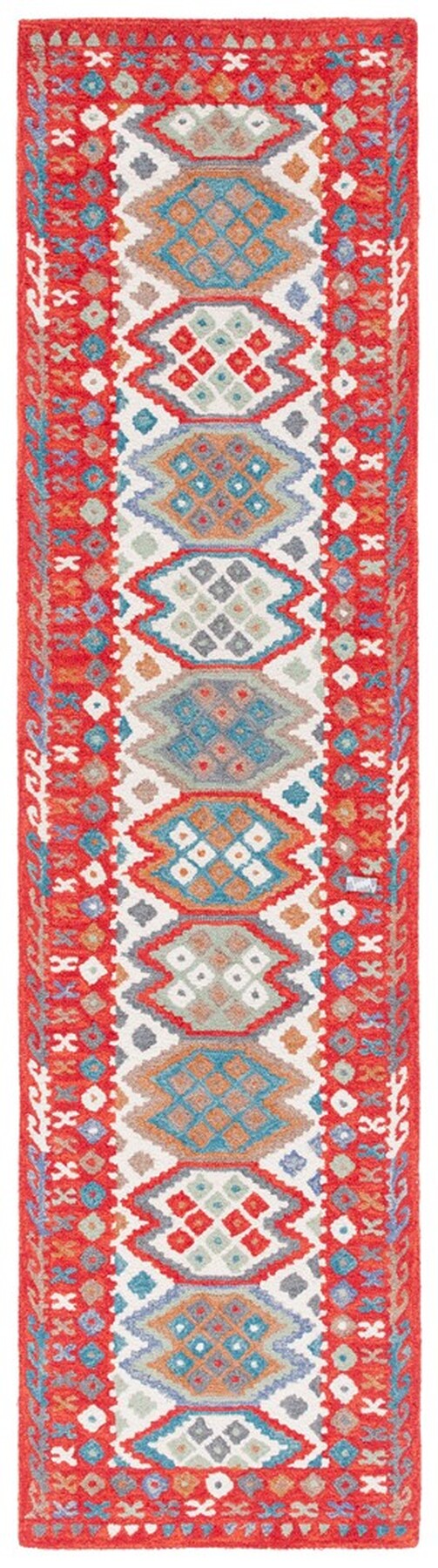 Safavieh Aspen 413 Hand Tufted 80% Wool/10% Cotton/10% Latex Rug APN413Q-8