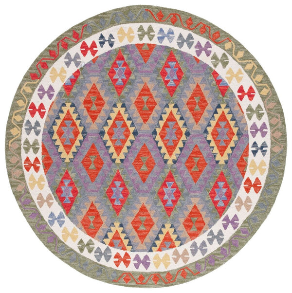 Safavieh Aspen 415 Hand Tufted 80% Wool/10% Cotton/10% Latex Rug APN415A-8