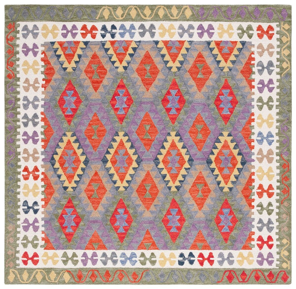 Safavieh Aspen 415 Hand Tufted 80% Wool/10% Cotton/10% Latex Rug APN415A-8