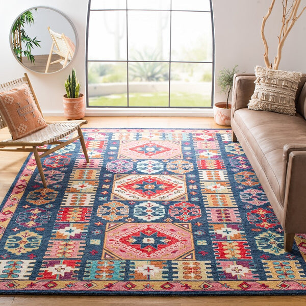 Safavieh Aspen 518 Hand Tufted Wool Bohemian Rug APN518M-7SQ