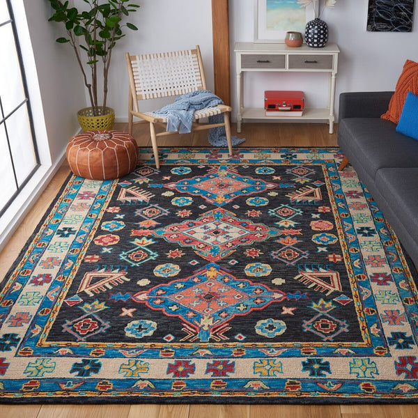 Safavieh Aspen 521 Hand Tufted Wool Bohemian Rug APN521H-7SQ