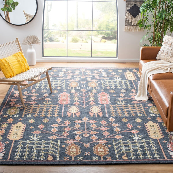 Safavieh Aspen 522 Hand Tufted Wool Bohemian Rug APN522Z-7SQ