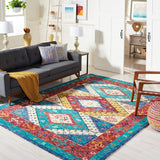 Safavieh Aspen 525 Hand Tufted 80% Wool/20% Cotton Bohemian Rug APN525M-9