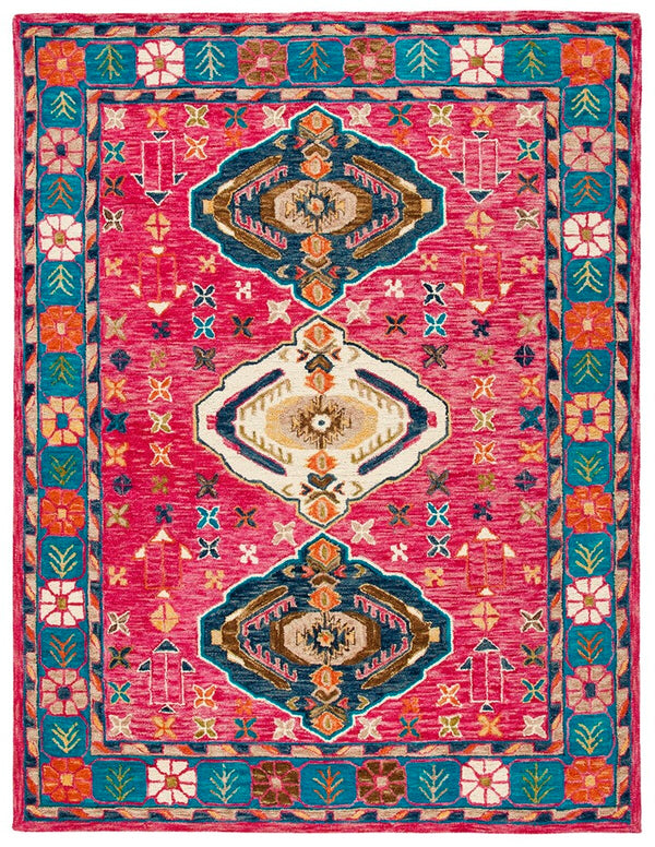 Safavieh Aspen 527 Hand Tufted 80% Wool/20% Cotton Bohemian Rug APN527Q-9