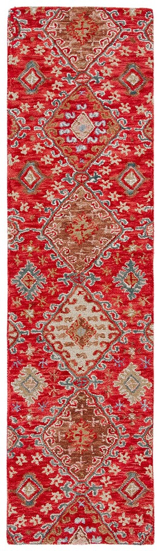 Safavieh Aspen 529 Hand Tufted 80% Wool/20% Cotton Bohemian Rug APN529Q-9