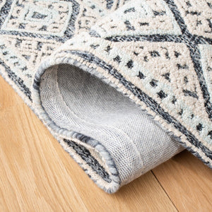 Aspen 532 Bohemian Handtufted 80% Wool 20% Cotton Rug Charcoal