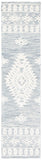 Aspen 550 Bohemian Hand Tufted 100% Wool Pile Rug Light Grey / Ivory