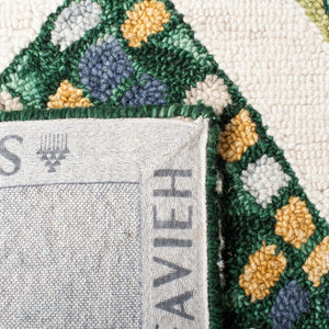 Aspen 702 Hand Tufted 100% Wool Pile Bohemian Rug for Cozy, Stylish Home Décor and Comfort