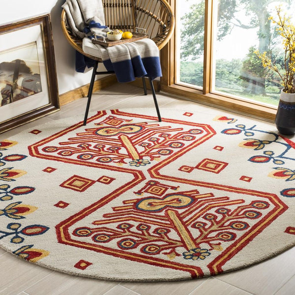 Aspen Hand Tufted Wool Pile Bohemian Rug - Luxurious Design for Cozy Home Décor and Style