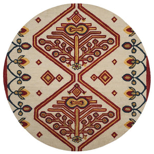 Aspen Hand Tufted Wool Pile Bohemian Rug - Luxurious Design for Cozy Home Décor and Style