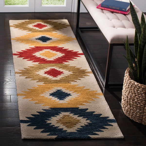 Aspen Hand-Tufted Wool Pile Bohemian Rug – Luxurious Texture, Stylish Décor for Any Home Space