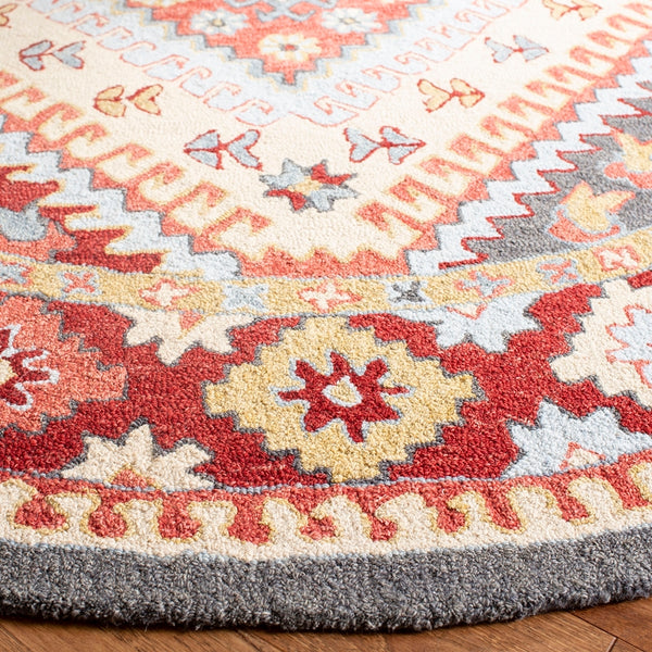 Safavieh Aspen 801 Hand Tufted 80% Wool/20% Cotton Rug APN801Q-9