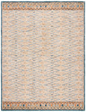 Aspen 808 Bohemian Hand Tufted 100% Wool Pile Rug Gold / Rust
