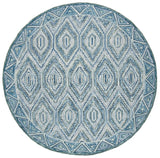 Aspen 823 Bohemian Hand Tufted 100% Wool Pile Rug Grey / Blue