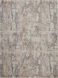 Nourison Rustic Textures RUS06 Painterly Machine Made Power-loomed Indoor Area Rug Beige/Grey 7'10" x 10'6" 99446462251