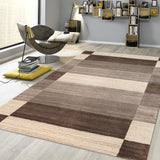 Pasargad Gramercy Collection Hand-Loomed Silk & Wool Charcoal Area Rug AR-06 5X8-PASARGAD