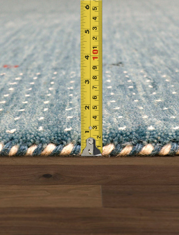 Pasargad Gramercy Collection Hand-Loomed Silk & Wool Charcoal Area Rug ar-10 9x12-PASARGAD