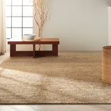 Nourison Calvin Klein Home Mesa MSA01 Handmade Woven Indoor only Area Rug Fossil 9' x 12' 99446244598