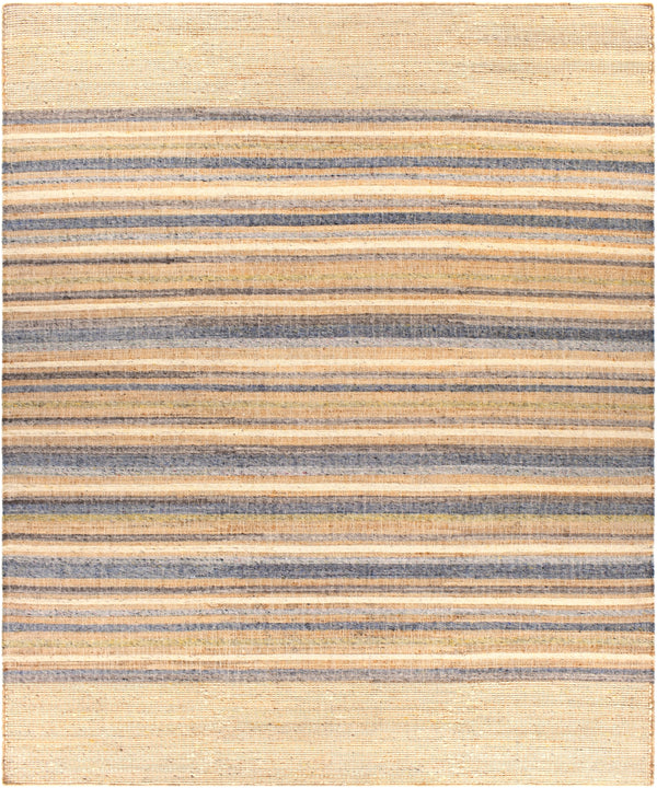 Arielle ARE-2304 Modern Wool, Jute Rug ARE2304-810 Wheat, Beige, Navy, Medium Gray, Mauve, Dark Purple, Lime, Charcoal, Khaki, Olive, Lilac, Camel 55% Wool, 45% Jute 8' x 10'