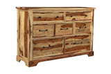 Crossroads Solid Sheesham Wood Natural Dresser