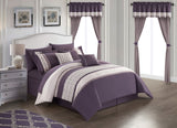 Katrin Plum King 20pc Comforter Set