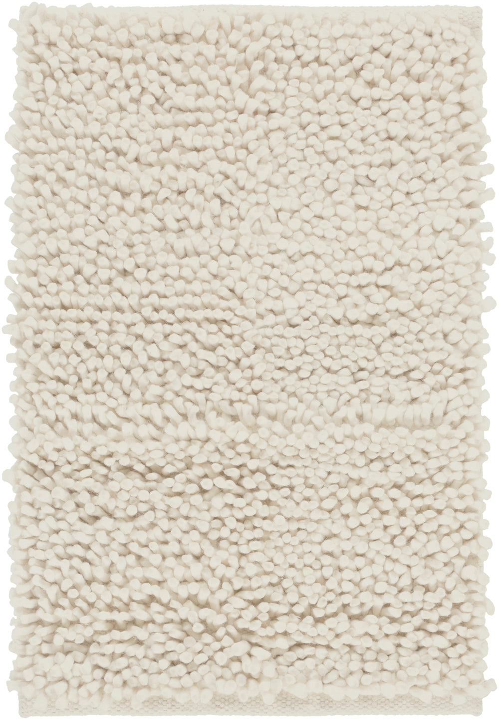 Aros AROS-2 Modern Wool - Felted Rug AROS2-8RD Cream 100% Wool - Felted 8' Round