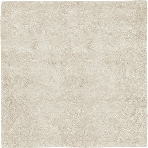 Aros AROS-2 Modern Wool - Felted Rug AROS2-8SQ Cream 100% Wool - Felted 8' Square