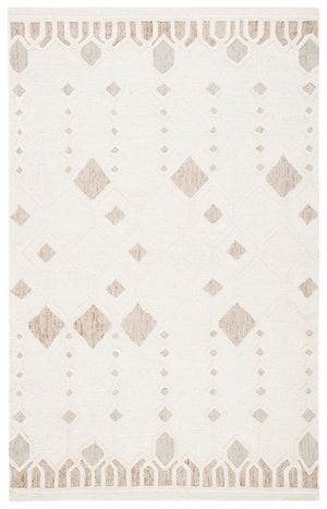 Artistry 501 Hand Tufted 85% Wool, 15% Cotton Bohemian Rug Ivory / Sage 85% Wool, 15% Cotton ARR501A-6