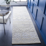 Artistry 503 Hand Tufted 85% Wool, 15% Cotton Bohemian Rug Ivory / Light Grey 85% Wool, 15% Cotton ARR503A-6