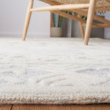 Artistry 503 Hand Tufted 85% Wool, 15% Cotton Bohemian Rug Ivory / Light Grey 85% Wool, 15% Cotton ARR503A-6