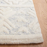 Artistry 503 Hand Tufted 85% Wool, 15% Cotton Bohemian Rug Ivory / Light Grey 85% Wool, 15% Cotton ARR503A-6