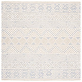 Artistry 503 Hand Tufted 85% Wool, 15% Cotton Bohemian Rug Ivory / Light Grey 85% Wool, 15% Cotton ARR503A-6