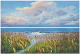 Safavieh Beach Walk Wall Art Diptych Assorted and Natural Acrylic Abies Fabric Canvas ART2031A 683726432043