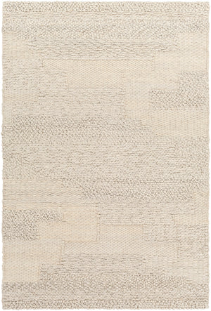 Aravalli ARV-1003 Modern Wool Rug ARV1003-810 Ivory, Medium Gray 100% Wool 8' x 10'