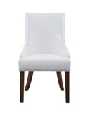 Brando White Dining Chair, Set of 2