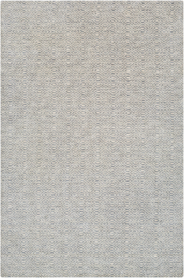 Astara ASA-1004 Global Wool Rug ASA1004-69 Medium Gray, Khaki 100% Wool 6' x 9'