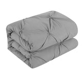 Daya Silver King 4pc Duvet Set