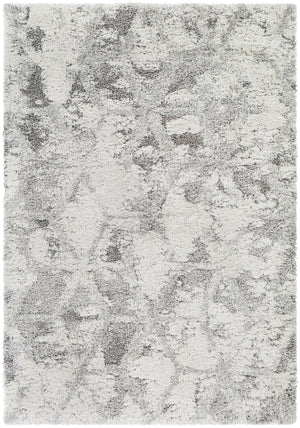 Alta shag ASG-2302 Modern Polypropylene Rug ASG2302-81012 Light Gray, White, Medium Gray 100% Polypropylene 8'10" x 12'