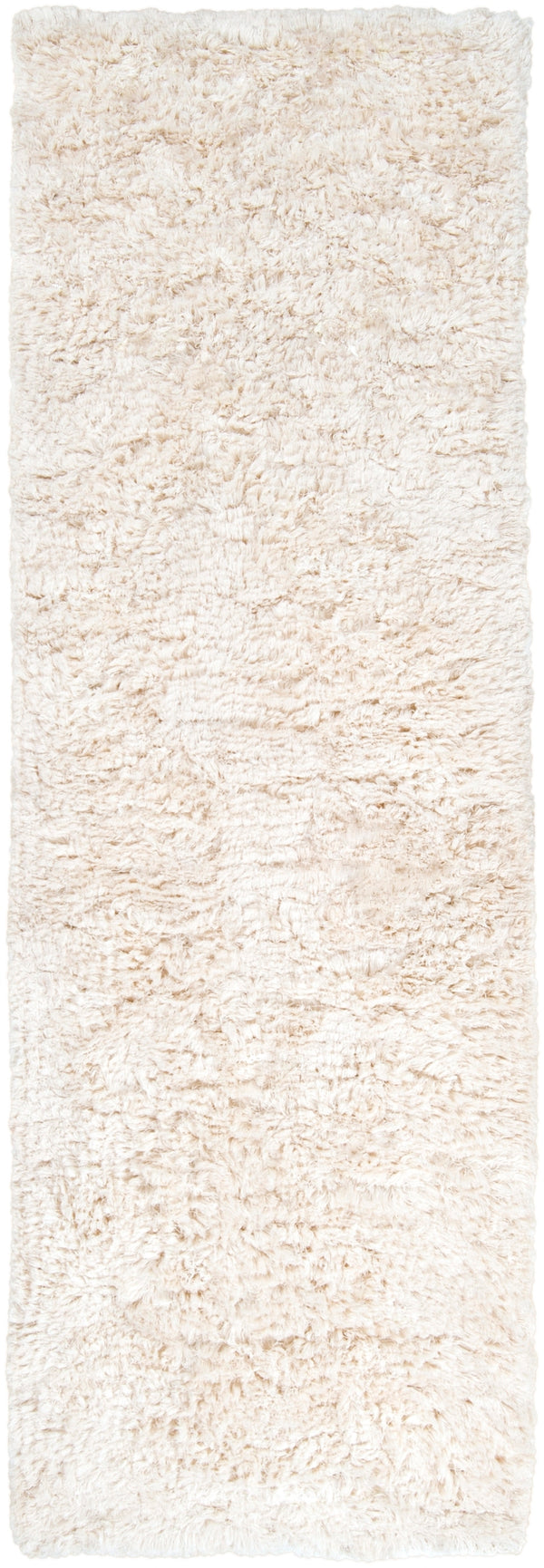Ashton ASH-1300 Modern NZ Wool, Viscose Rug ASH1300-410 Cream 90% NZ Wool, 10% Viscose 4' x 10'